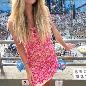 Zara Crotchet Dress 🤍💫 perfect festival, summer fit